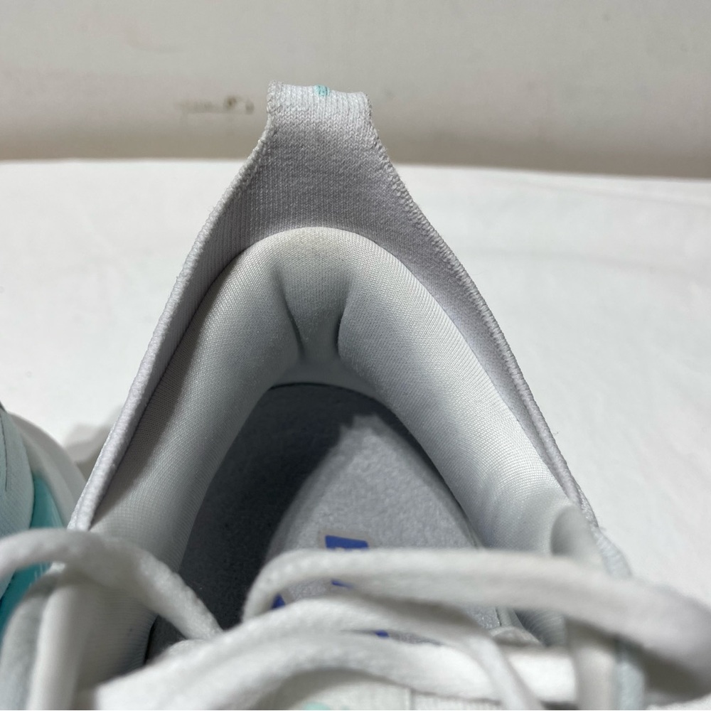 Brooks Women's Glycerin GTS 22 Running Shoe 10.5 White Limpet Shell Amparo Blue - Picture 15 of 16